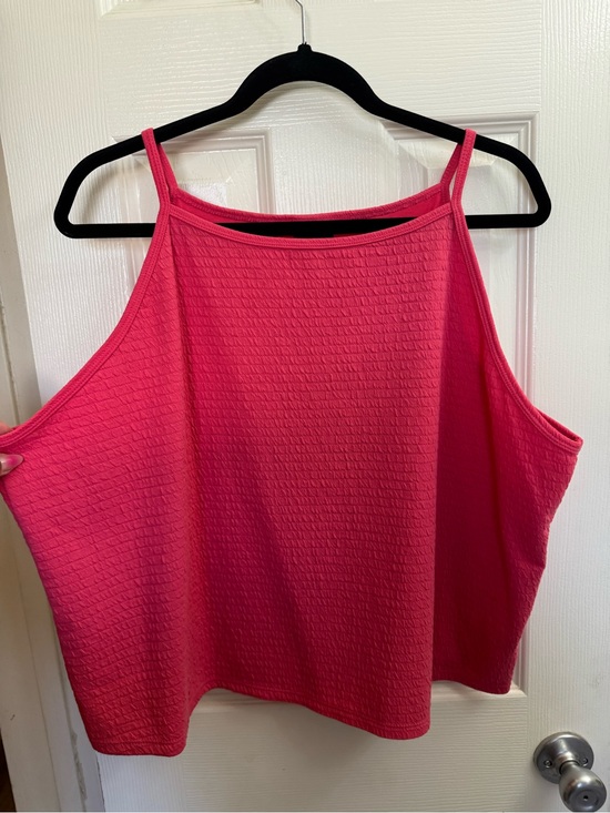 torrid Tops - torrid Hot Pink Textured Cami Tank